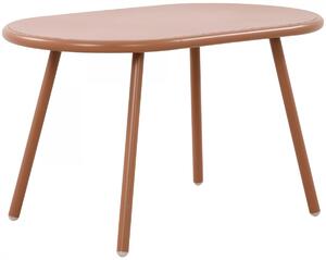 Konferenčný stolík Velva - v45 x 80 x 45 cm - Terracotta