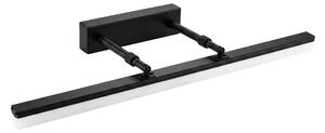 Toolight Toolight, LED nástenné svietidlo, 60cm, 9W, 4000K, 1000lm, APP1879-1W, Čierna matná, OSW-66034