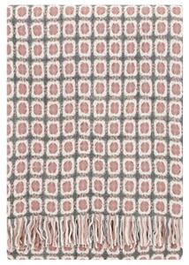 Lapuan Kankurit Vlnená deka Corona 130x170, ružová