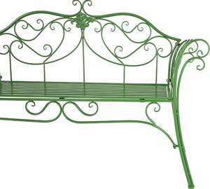 Záhradná lavička Etelia - zelená