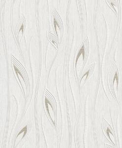 RASCH | Vliesová tapeta na stenu Timeless Selection 788501 | 0,53 x 10,05 m | biela, krémová