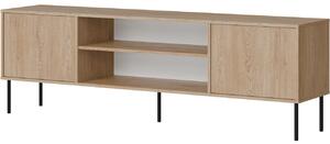 MEBLINE Komoda RTV ANDREA 180 EF 2D dub cremona