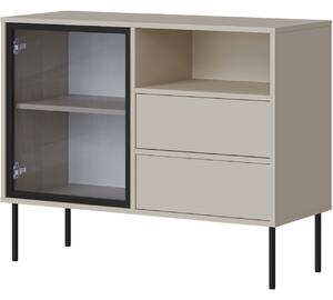 MEBLINE Komoda ANDREA 100 1D2S kašmír