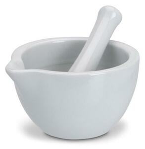 Porcelánový mažiar White, 10x6 cm