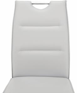 Jedálenská stolička Tosena - svetlosivá