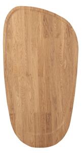Odkladací stolík s doskou z dubového dreva Windsor & Co Sofas Elipse, 130 x 68 cm