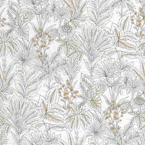RASCH | Vliesová tapeta na stenu Timeless Selection 582819 | 0,53 x 10,05 m | biela