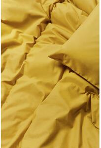 Horčicovožlté bavlnené obliečky na jednolôžko Selection, 140 x 200 cm