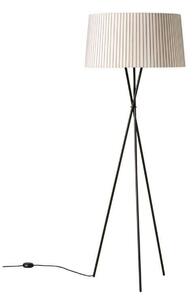 Stojacie Lampa Santa & Cole, stmievateľné, Čierna, Obývacia izba, Kov