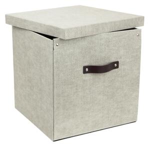 Béžová úložná škatuľa Bigso Box of Sweden Logan