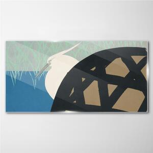 Sklenený obraz Abstrakcie vtáčie vodu
