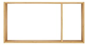 Poschodová bambusová polica v prírodnej farbe 70 cm Ember – House Nordic