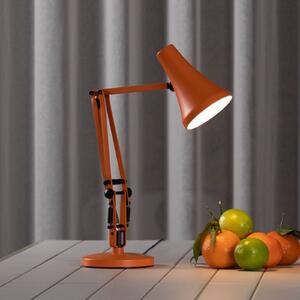 Anglepoise stolová LED lampa 90 MINI VIVID, oranžová, USB, Žltá / oranžová, Pracovňa / Kancelária, Hliník, Industriálny dizajn, Stolová lampa