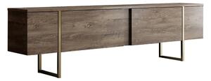 TV stolík v dekore orecha v prírodnej farbe 180x30 cm Luxe – Kalune Design