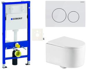 Závesný WC set Geberit do ľahkých stien / predstenová SAT SIKOGESREX72D20