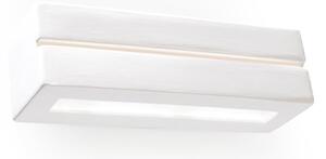 Sollux Nástenné svietidlo VEGA LINE 1xE27/60W/230V biela SLX0167 + záruka 3 roky zadarmo