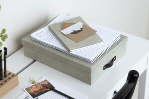 Béžová úložná škatuľa Bigso Box of Sweden Oskar