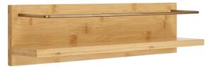 Bambusová polica v prírodnej farbe 45 cm Ember – House Nordic
