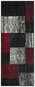Mujkoberec Original Kusový koberec 104311 Black / Red - 80x250 cm