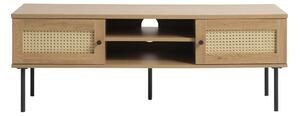 TV stolík v dekore duba v prírodnej farbe 120x43 cm Pensacola – Unique Furniture