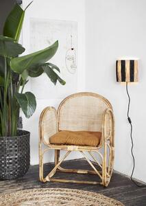 Podsedák na stoličku Sugar Almond Stripe 45 × 45 cm
