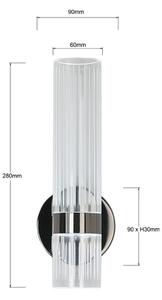 LED nástenné svietidlo AMBIENTE LED/6W/230V 3000/4000/6000K čierna