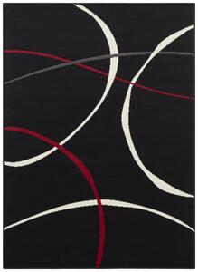 Mujkoberec Original Kusový koberec 104288 Black / Red - 160x220 cm