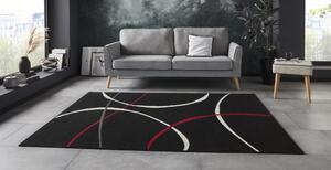 Mujkoberec Original Kusový koberec 104288 Black / Red - 160x220 cm