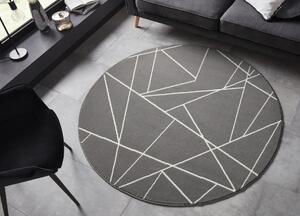 Mujkoberec Original Kusový koberec 104277 Grey - 140x140 (priemer) kruh cm