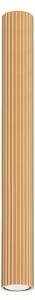 Stropné svietidlo Karbon, 1x zlaté kovové tienidlo, (60 cm)
