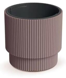 Prosperplast plastový kvetináč Milly Premium marsala Ø 29 cm