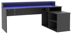 Herný Stôl Tezaur Čierna 200 Cm