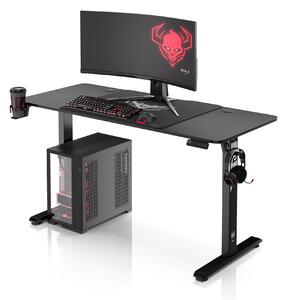 Výškovo nastaviteľný stôl Diablo X-Tensio 1400 čierny