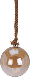Vianočná závesná LED dekorácia Ball, 20 cm