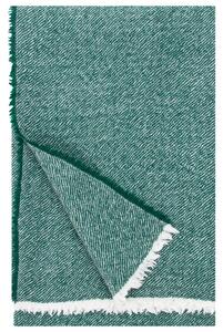 Lapuan Kankurit Vlnená deka Sara 140x180, smrkovo zelená