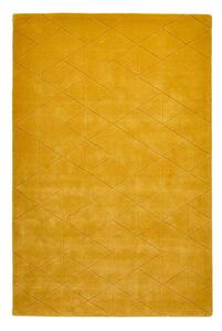 Horčicovožltý vlnený koberec Think Rugs Kasbah, 150 x 230 cm
