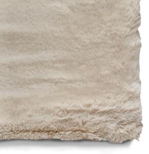 Krémovobiely koberec Think Rugs Teddy, 60 x 120 cm