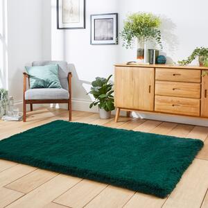Smaragdovozelený koberec Think Rugs Super Teddy, 150 x 230 cm