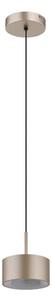 Globo 56964H - LED luster RAYMOND na lankách, LED/12W/230V, 3000K, priemer 15 cm, mosadz