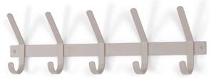 Taupe kovový nástenný vešiak 70 cm Dexter – Spinder Design