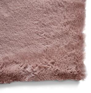 Ružový koberec Think Rugs Teddy, 60 x 120 cm