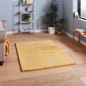 Žltý koberec Think Rugs Teddy, 120 x 170 cm