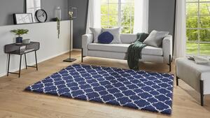 Hanse Home Collection koberce AKCIA: 80x150 cm Kusový koberec Grace 104406 Blue / Cream - 80x150 cm