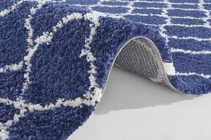Hanse Home Collection koberce AKCIA: 80x150 cm Kusový koberec Grace 104406 Blue / Cream - 80x150 cm