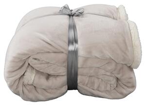 Obojstranná deka Ankea Typ 2 200x220 cm - biela