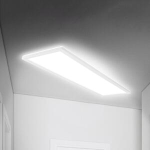 Panel Move LED, senzor, 98 x 20 cm, IP44, plast, biely, Biela / opálová, Chodba, Plast, Stropné svetlo