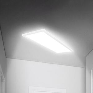 Panel Move LED, senzor, 58 x 20 cm, IP44, plast, biely, Biela / opálová, Chodba, Plast, Stropné svetlo