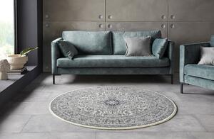 Nouristan - Hanse Home koberce Kruhový koberec Mirkan 104437 Cream - 160x160 (priemer) kruh cm