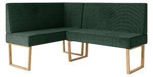 Rohová jedálenská lavica Milano - Kameleon Farba: Kameleon 04, Veľkosť: 130x170 cm, Farba nožičiek: Prírodné