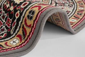 Nouristan - Hanse Home koberce Kruhový koberec Mirkan 104094 Grey - 160x160 (priemer) kruh cm